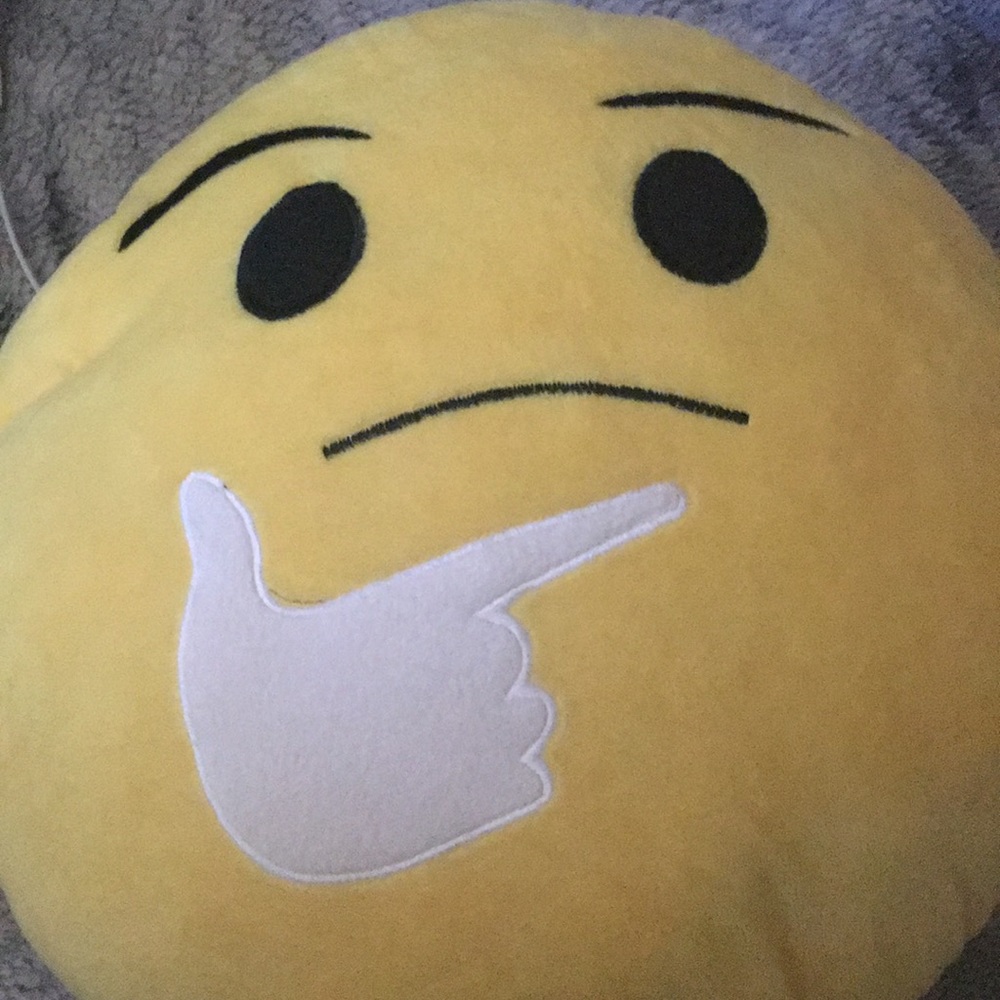 Emoji pillow